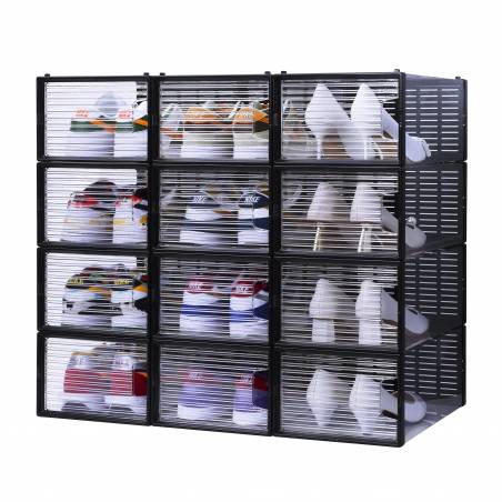 Boîte à chaussures transparentes - Maison & Déco/Rangements
