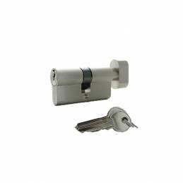 3 clés clé ou Transformer UPVC Serrure de porte Nickel Ou Laiton Inc Euro Profil Cylindre 