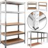 Étagère rayonnage modulable en métal : 5 étages