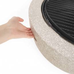 Brasero terrasse. Brasero jardin. Brasero exterieur. Brasero plancha barbecue