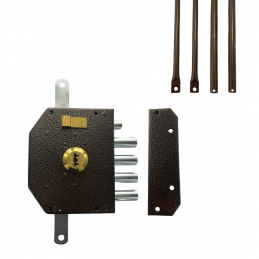 Serrure porte d'entrée multipoints