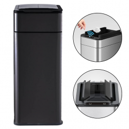 poubelle noire cuisine