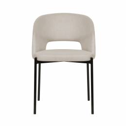 Chaises en tissu moderne pour salle à manger