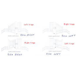 charnière invisible
