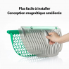 litière auto filtre magnétique