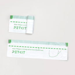 Rouleaux de sacs poubelles 8L pour litière automatique