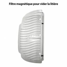 litière automatique filtre magnétique