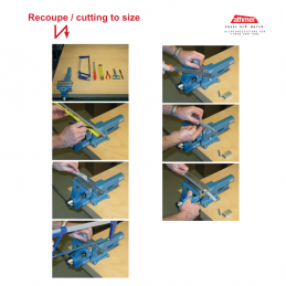 Plinthe acoustique thermique automatique en applique