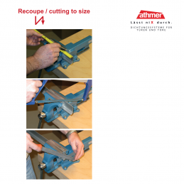 Plinthe acoustique thermique automatique en applique