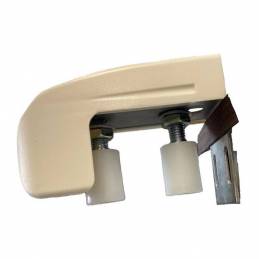 plaque guide portail coulissant