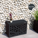 Cache climatisation - Amazonian - Aluminium - Gris Anthracite RAL7016 - Taille médium
