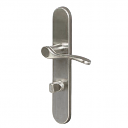 Poignées de porte EASY-K Ersa sans perçage Argent satiné 220X40 mm