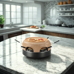 appareil pour pizza partie, dôme en terre cuite