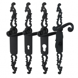 Poignées de porte fer forgé...