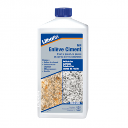 Lithofin Mn Enlève Ciment - Produit d'entretien Lithofin - Nettoyage