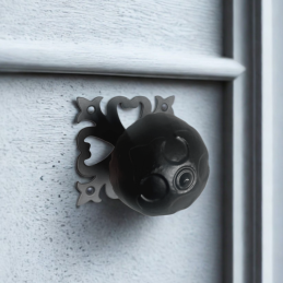 Boule rustique, diamètre 700mm, noire