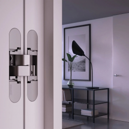 Charnière invisible porte