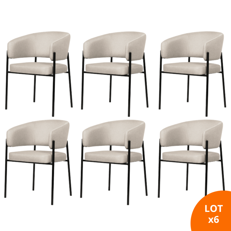 chaises salle à manger accoudoirs