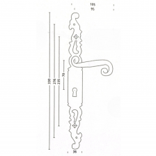Bouton de fenêtre, COQ, noir