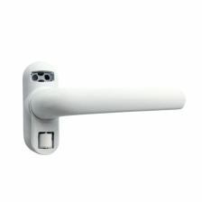 Poignée de fenêtre blanche