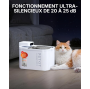 EVERSWEET MAX 100 UVC Fontaine à eau connectée pour animaux, 3L, 83jours d'autonomie