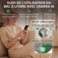 Petkit Purobot Max Pro 2 Litière Automatique Avec Caméra