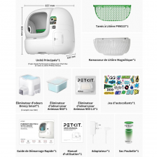 Petkit Purobot Max Pro 2 Litière Automatique Avec Caméra