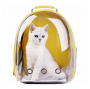 Sac à dos de transport pour animaux - Chats et chiens - Jaune