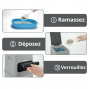 Neakasa PooGuard poubelle à litière pour chat - Grise