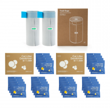 Neakasa Pack Accessoires pour litière automatique M1 : Sacs poubelle + Désodorisants