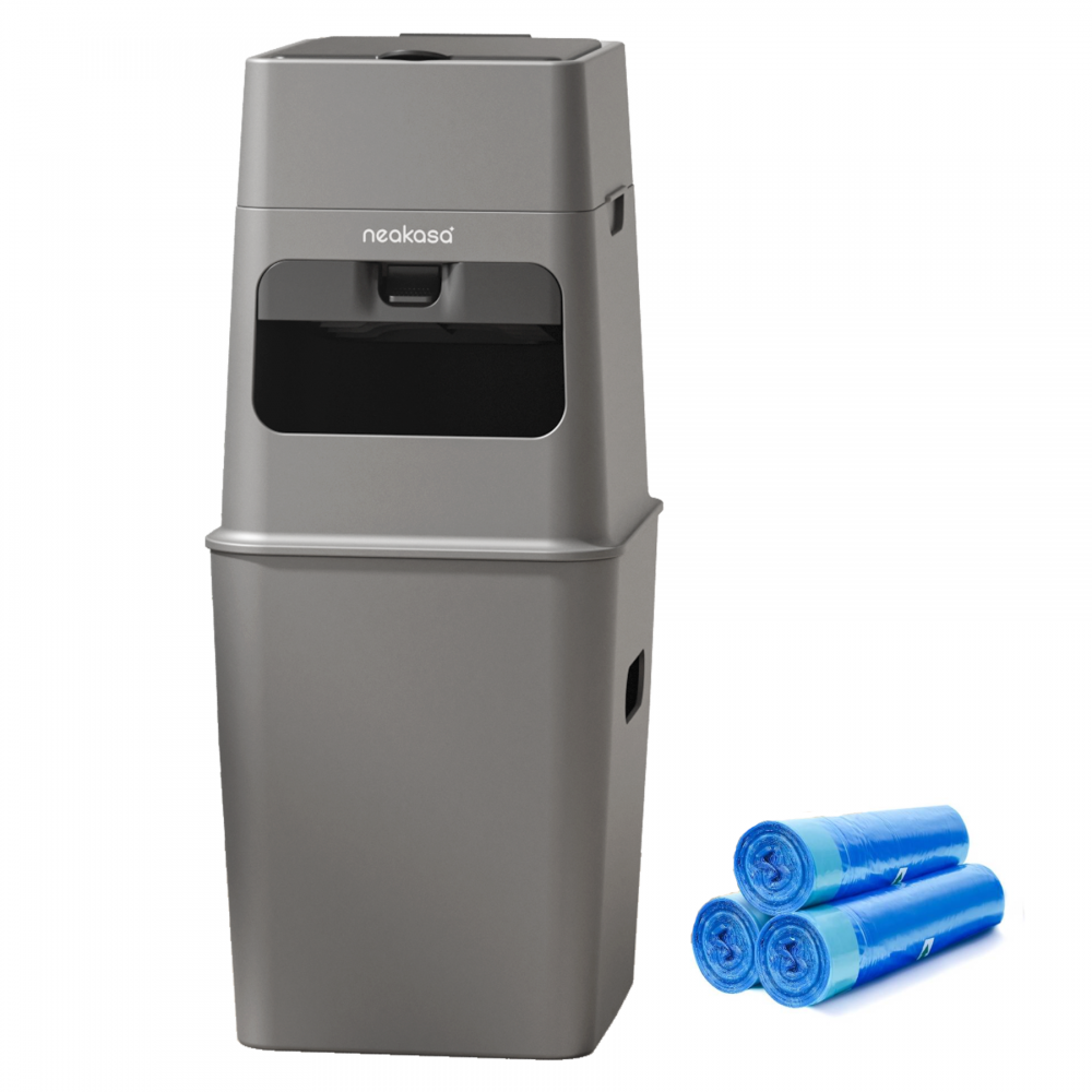 Neakasa PooGuard poubelle à litière pour chat + Sacs poubelle désodorisants