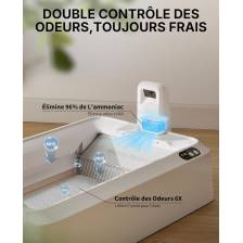 Petkit Purobot Crystal Duo litière pour chat avec caméra IA