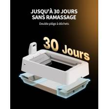 Petkit Crystal Cat Litter Pack de 4 recharges pour litière Purobot Crystal Duo