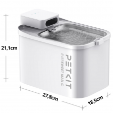 Petkit EVERSWEET MAX 2 Fontaine à eau connectée pour animaux, 3L, 83jours d'autonomie