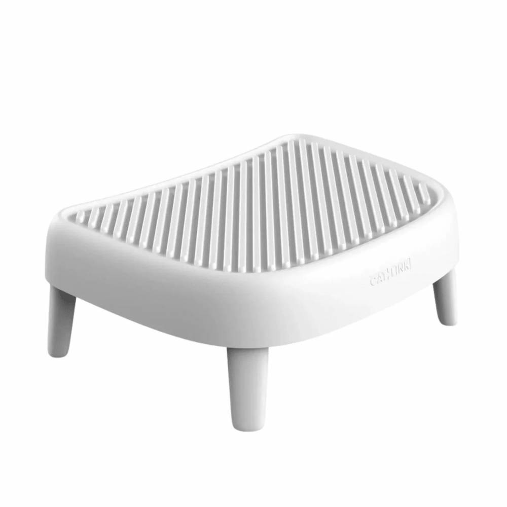 Catlink Marche pour litière autonettoyante Open-X - Blanc