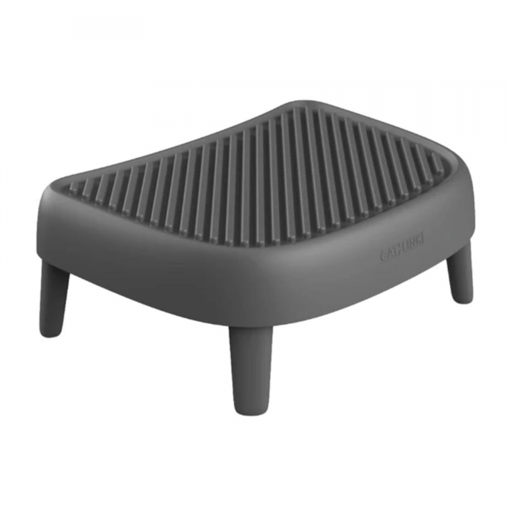 Catlink Marche pour litière autonettoyante Open-X - Gris foncé