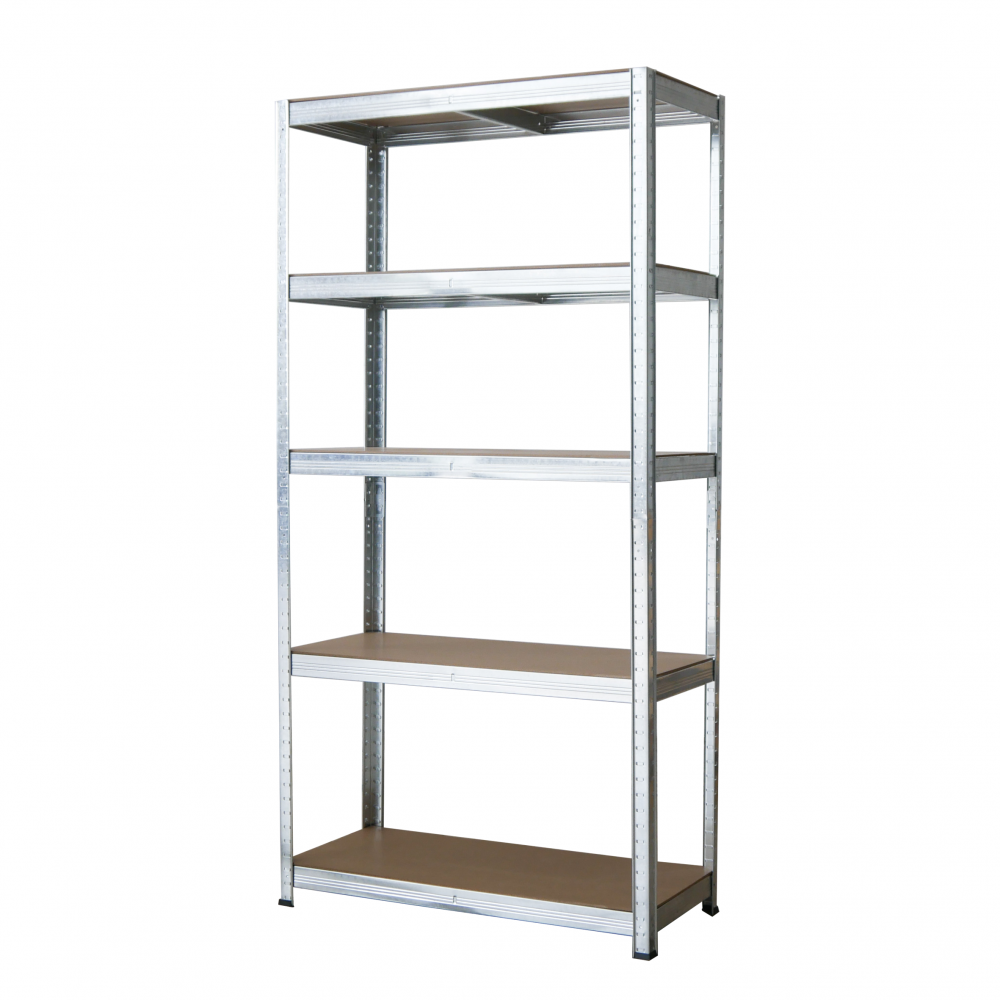 Etagère de rayonnage 90X40X80cm - Rack de garage 5 étages