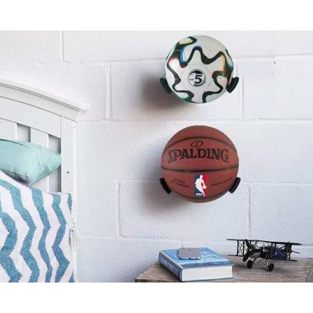 Support mural de rangement pour ballon de Football Rugby, présentoir de  Base multifonctionnel pour ballon de basket-Ball - AliExpress