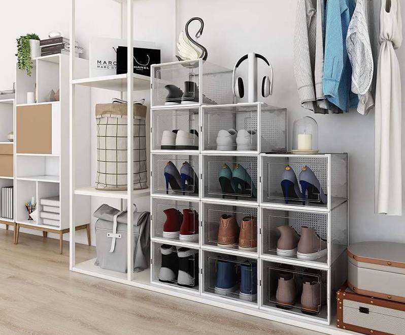 Optimisez votre espace de vie avec les boîtes à chaussures empilables  SECURY-T !