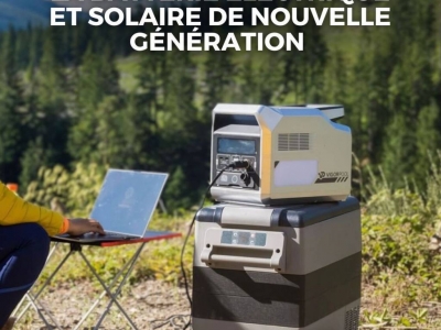 L'avenir de la batterie électrique et solaire portable Vigorpool Captain 1200